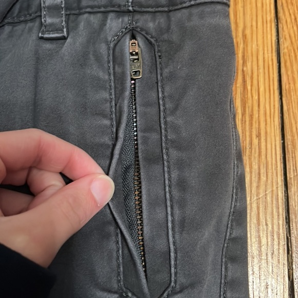 Dark grey velvet trousers - Picture 3 of 7